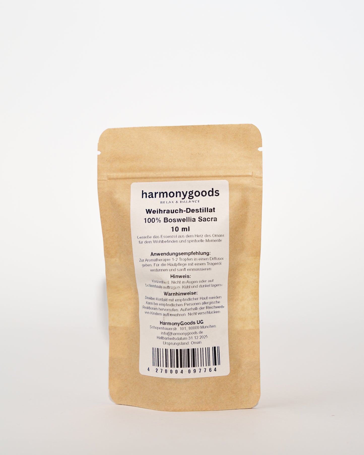 Premium Weihrauchöl - 100% Boswellia Sacra